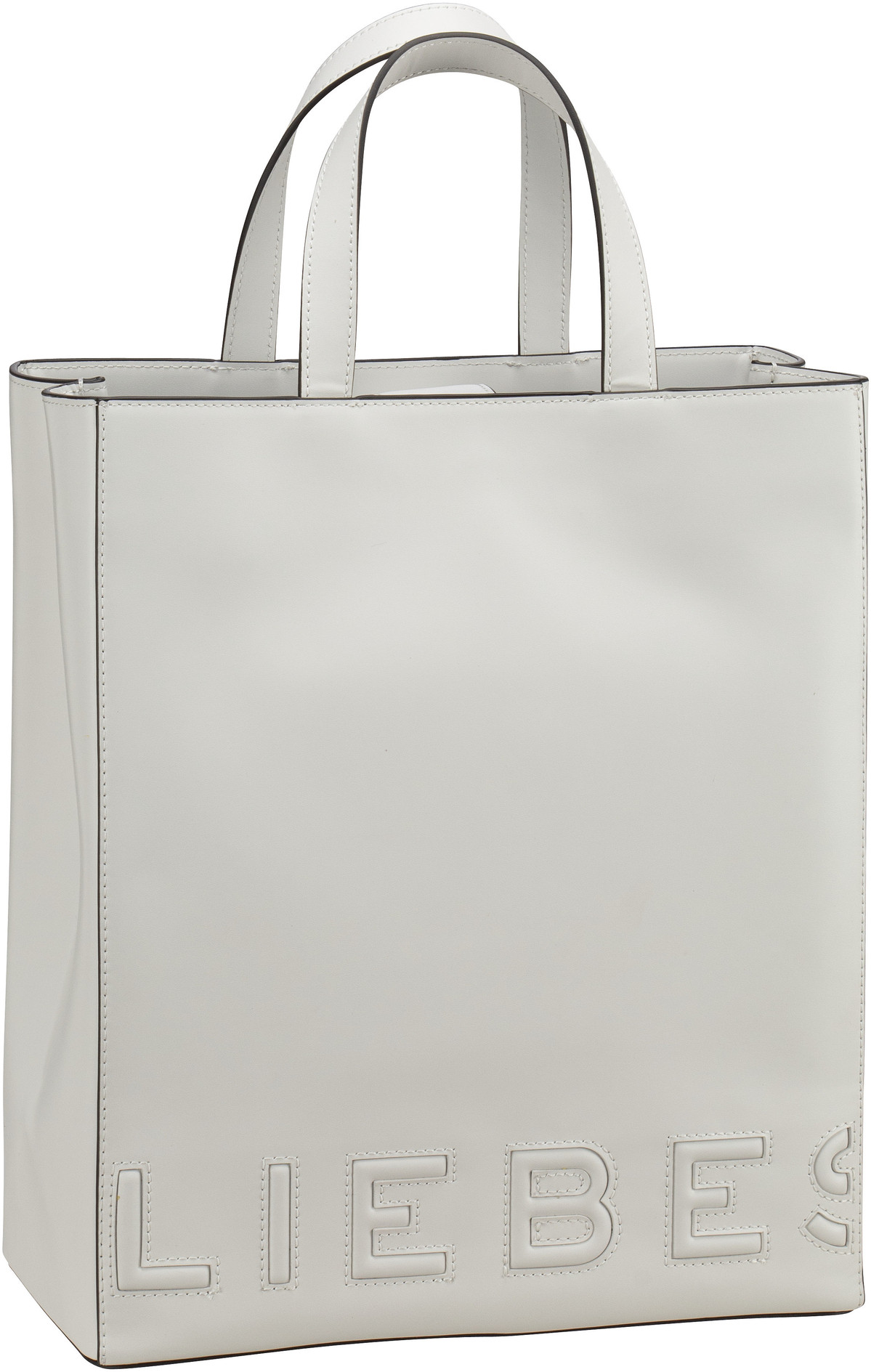 Liebeskind Berlin Paper Bag Logo M  in Weiß (15.3 Liter), Handtasche von liebeskind berlin