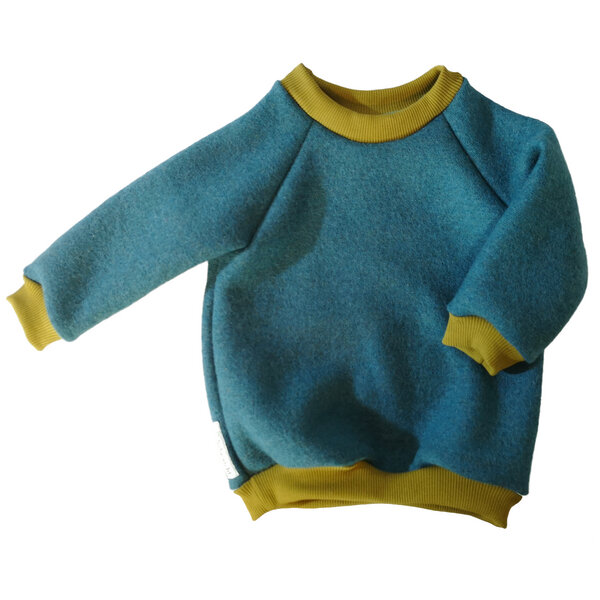 liebewicht Pullover aus Bio Wolle Wollwalk für Babys und Kinder von liebewicht