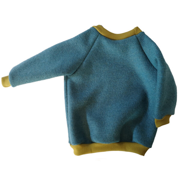 liebewicht Pullover aus Bio Wolle Wollwalk für Babys und Kinder von liebewicht
