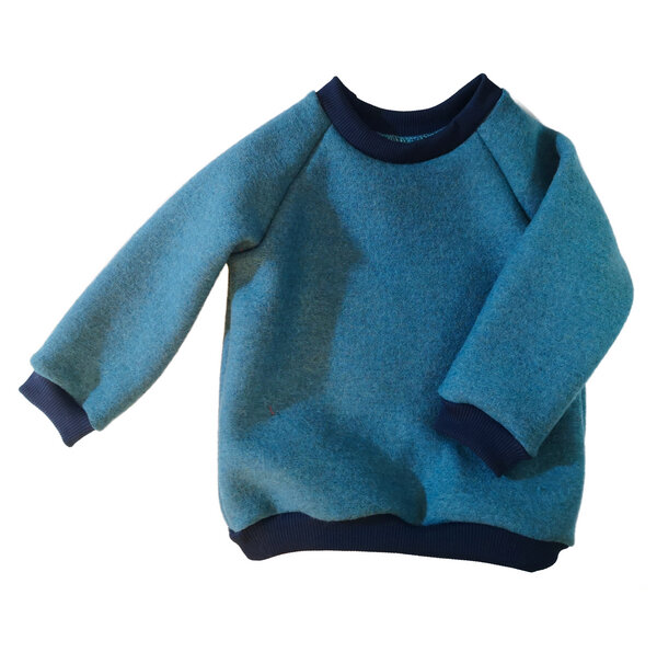 liebewicht Pullover aus Bio Wolle Wollwalk für Babys und Kinder von liebewicht