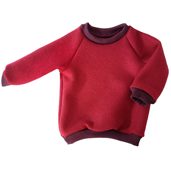 liebewicht Pullover aus Bio Wolle Wollwalk für Babys und Kinder von liebewicht