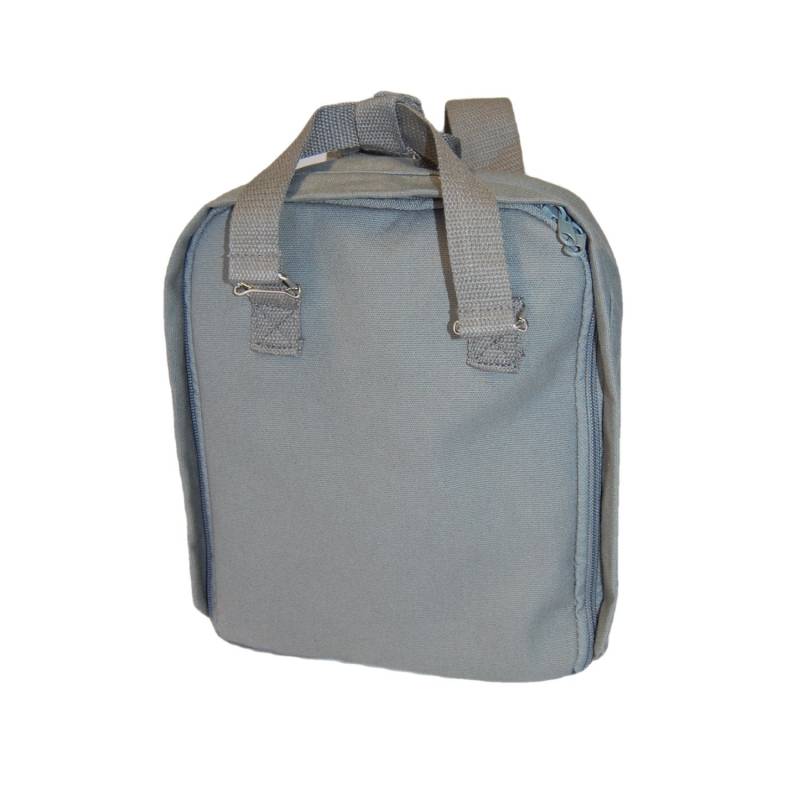Canvas Rucksack Für Kinder in Grau - Taschenrohling Zum Besticken Von Lieblingsstücke 4330 von lieblingsstuecke4330