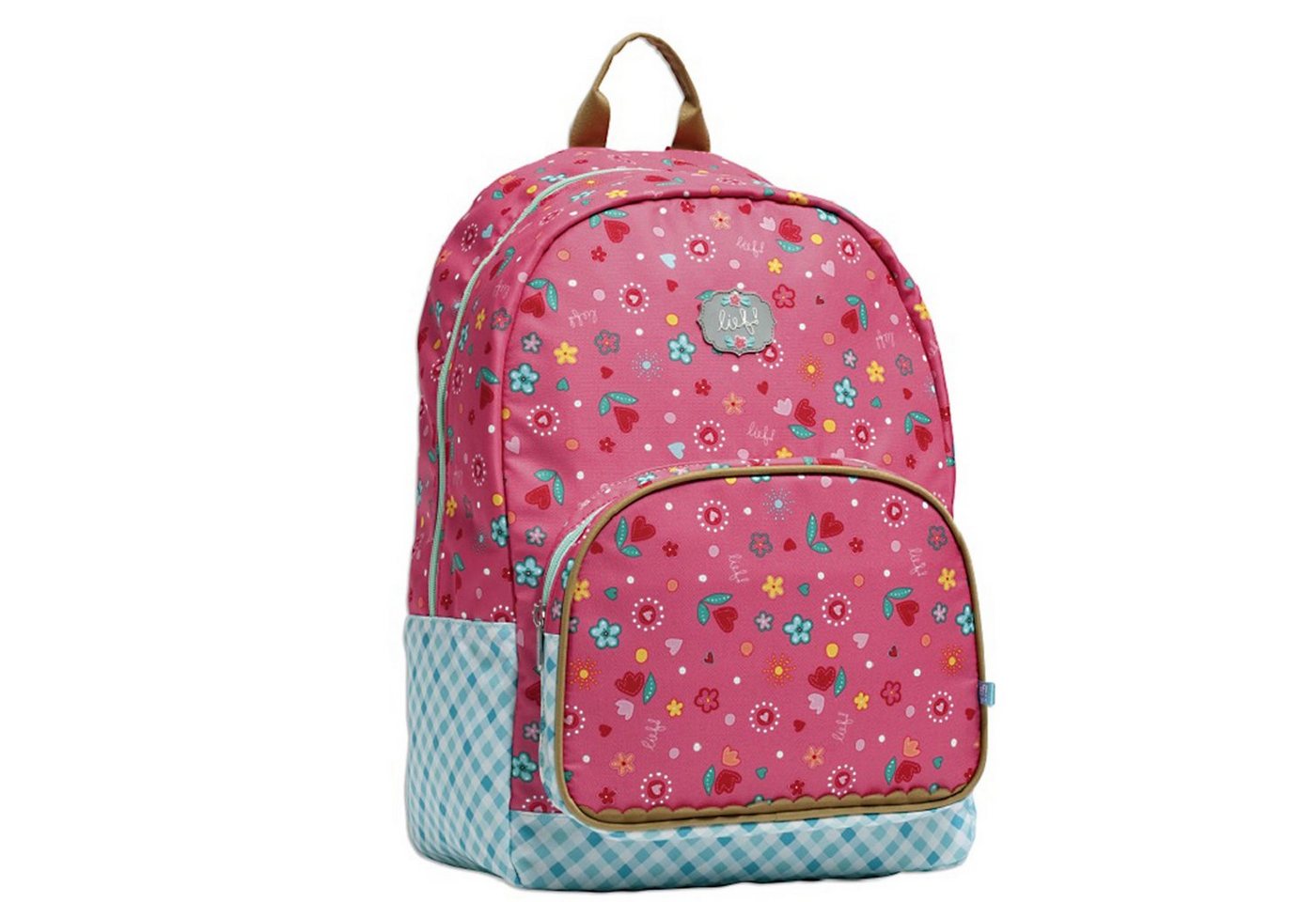 lief! Einkaufskorb Lief! Rucksack Backpack Tasche Handtasche Rucksack Kinder pink rosa groß Sport von lief!