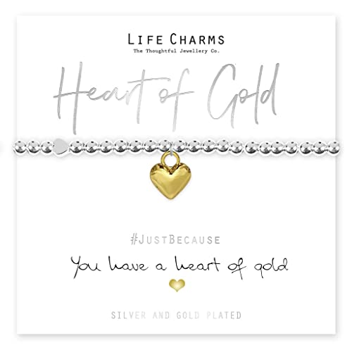 Life Charms Have a Heart Of Gold Armband von Life Charms