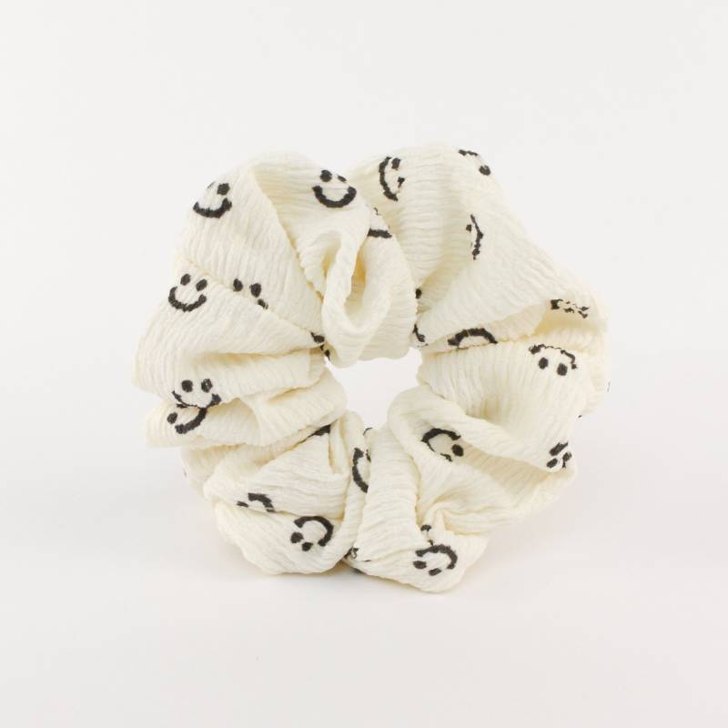 Scrunchie "Big Smiley', Haargummi, Smileys Scrunchie "Big Smiley', Haargummi, Smileys von lifeoflone