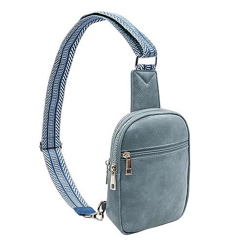 lifwimner Bauchtasche Damen Umhängetasche Klein Damen Kunstleder Crossbody Bag Sling Bag Stylisch Schultertasche für Frauen von lifwimner