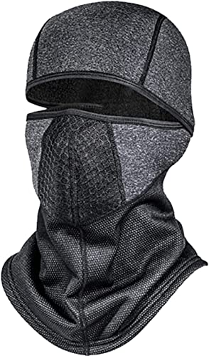 lifwimner Sturmhauben für Herren und Damen Sturmhaube Atmungsakti Gesichtshaube Winter warm Skimaske Balaclava für Outdoorsports Radfahren, Snowboarden, Skifahren(Grau) von lifwimner