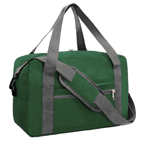 lifwimner für Easyjet Handgepäck 45x36x20 cm Cabin Bag Handgepäck Tasche für Flugzeug Faltbare Reisetasche Weekendertasche für Damen Herren(30L, ArmeeGrün) von lifwimner