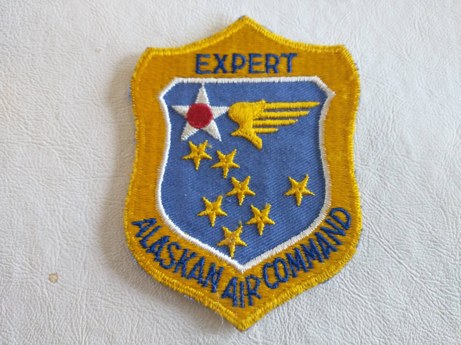 Vintage Expert Alaskan Air Command Patch von lighterairvintage