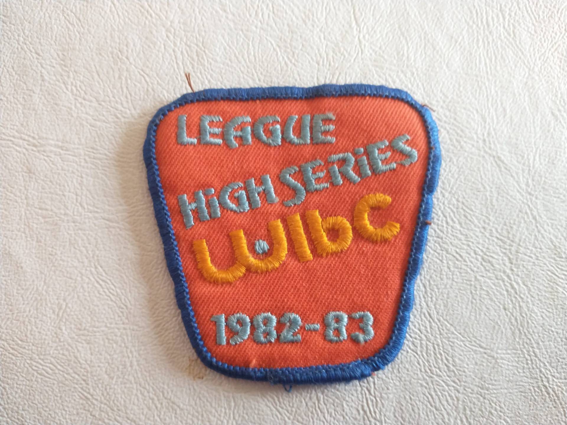 Vintage Wibc High Series Patch Bowling 1982-83 von lighterairvintage