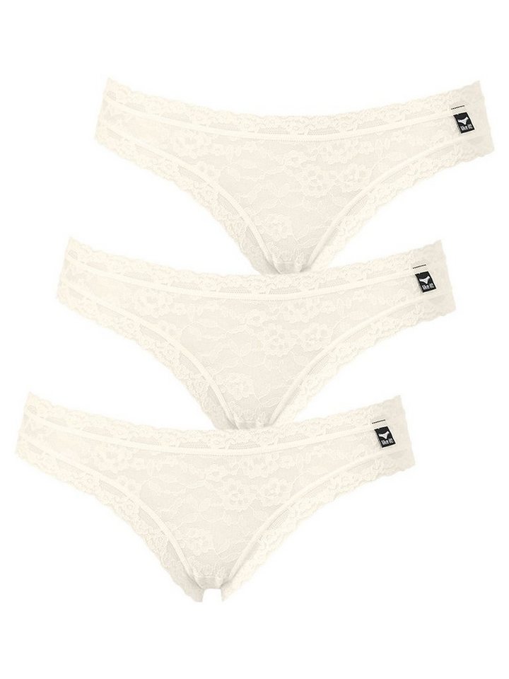 like it! Bikinislip 3er Pack Damen Minislip Lisa (Packung, 3-St) Zwickel von like it!