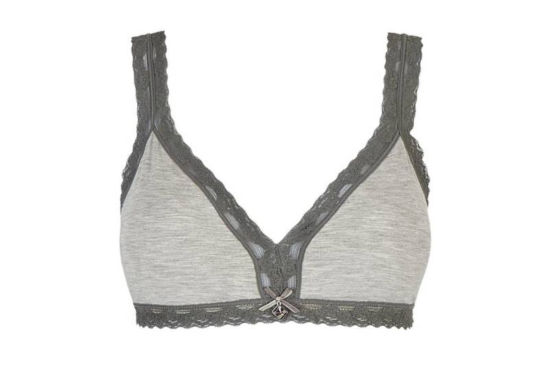 like it! Bustier like it! - Bustier mit Pads Serie Kim (M Anthrazit) von like it!