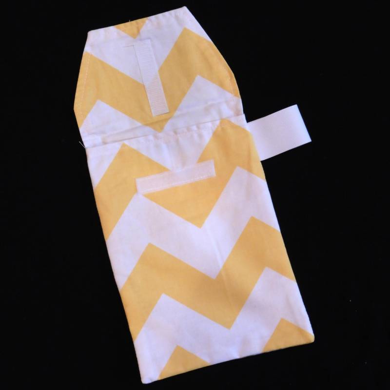 Große Gelbe Chevron Windel Kupplung-Ready 2 Schiff von lilacslollipops