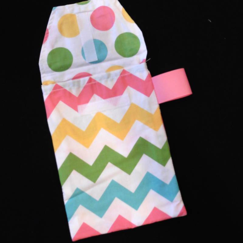 Windel Kupplung - Mädchen Chevron Und Tücher Tote von lilacslollipops