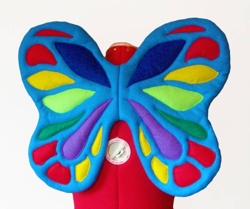 Hungrige Raupe Inspiriert Von Schmetterling Flügeln. Zwei Größen. Langlebig von lilecreations