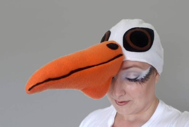 Versand in 24 Stunden Pelican Hat. Lustiger Vogel Hut, Fünf Grössen Versand in 24 Stunden Pelican Hat. Lustiger Vogel Hut, Fünf Grössen von lilecreations