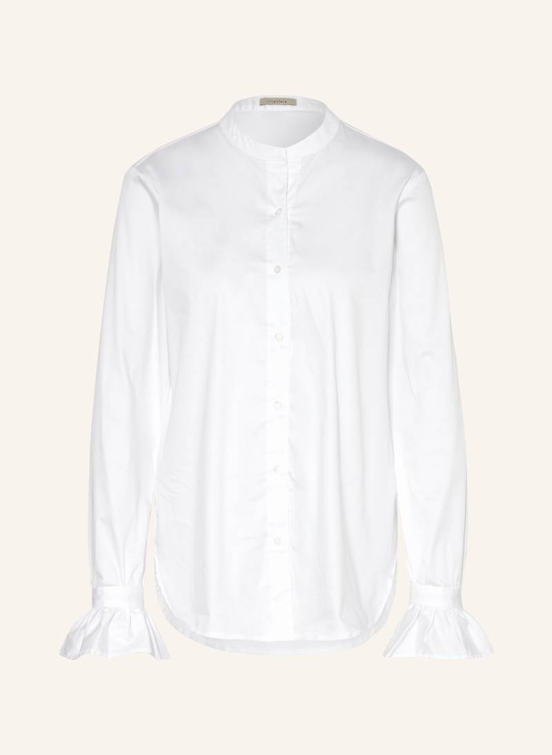 Lilienfels Bluse Mit Rüschen weiss von lilienfels