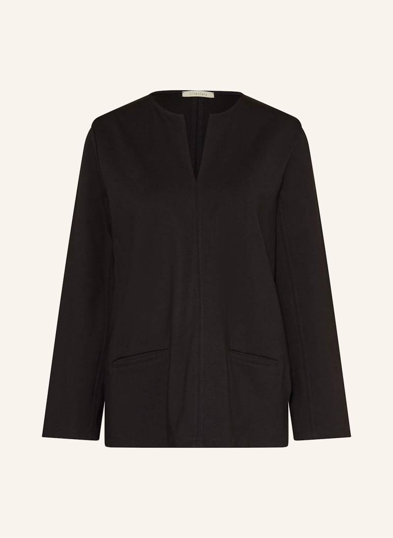 Lilienfels Blusenshirt Aus Jersey schwarz von lilienfels