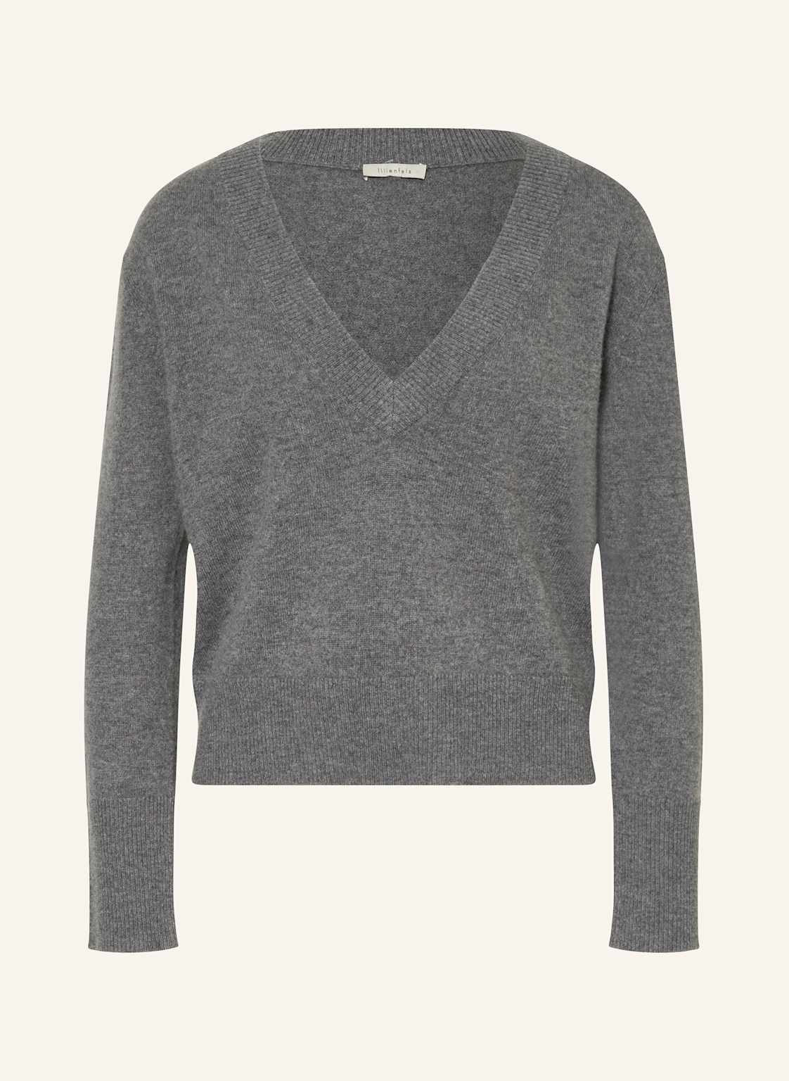 Lilienfels Cashmere-Pullover grau Lilienfels Cashmere-Pullover grau von lilienfels