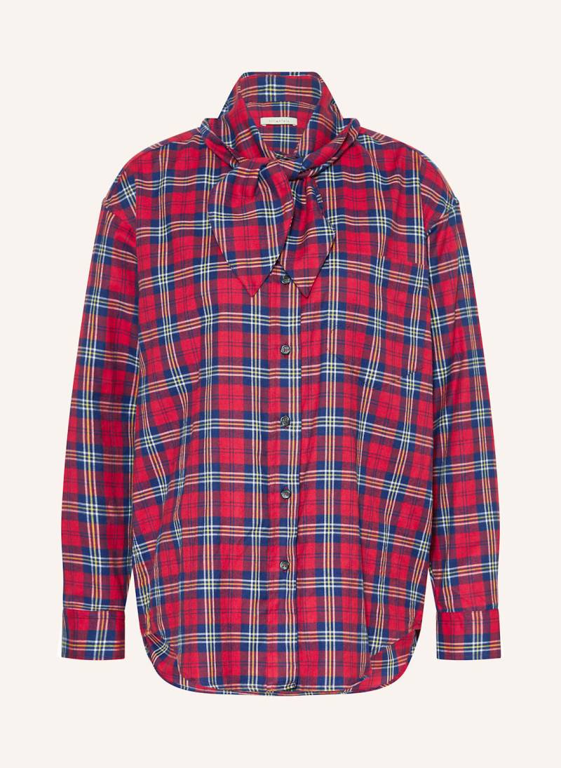 Lilienfels Flanellbluse rot von lilienfels