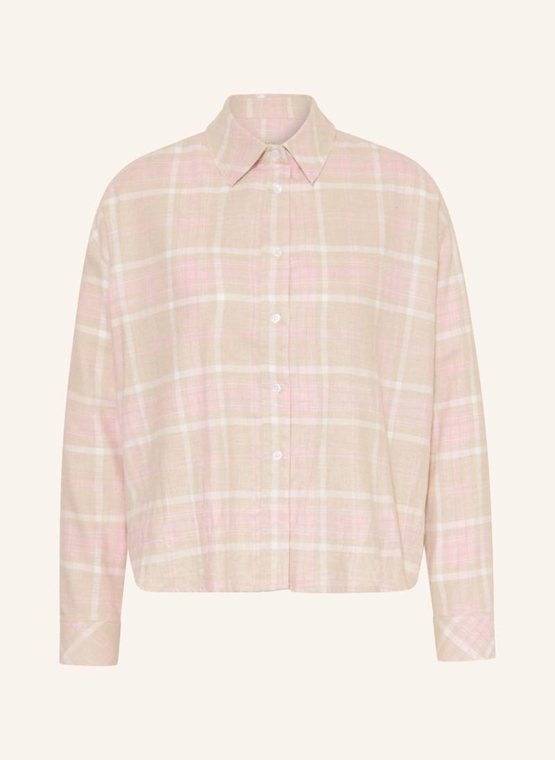 Lilienfels Hemdbluse Aus Flanell rosa von lilienfels