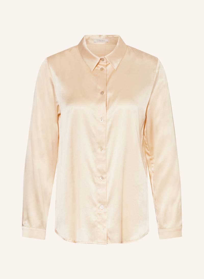 Lilienfels Hemdbluse Aus Seide beige von lilienfels