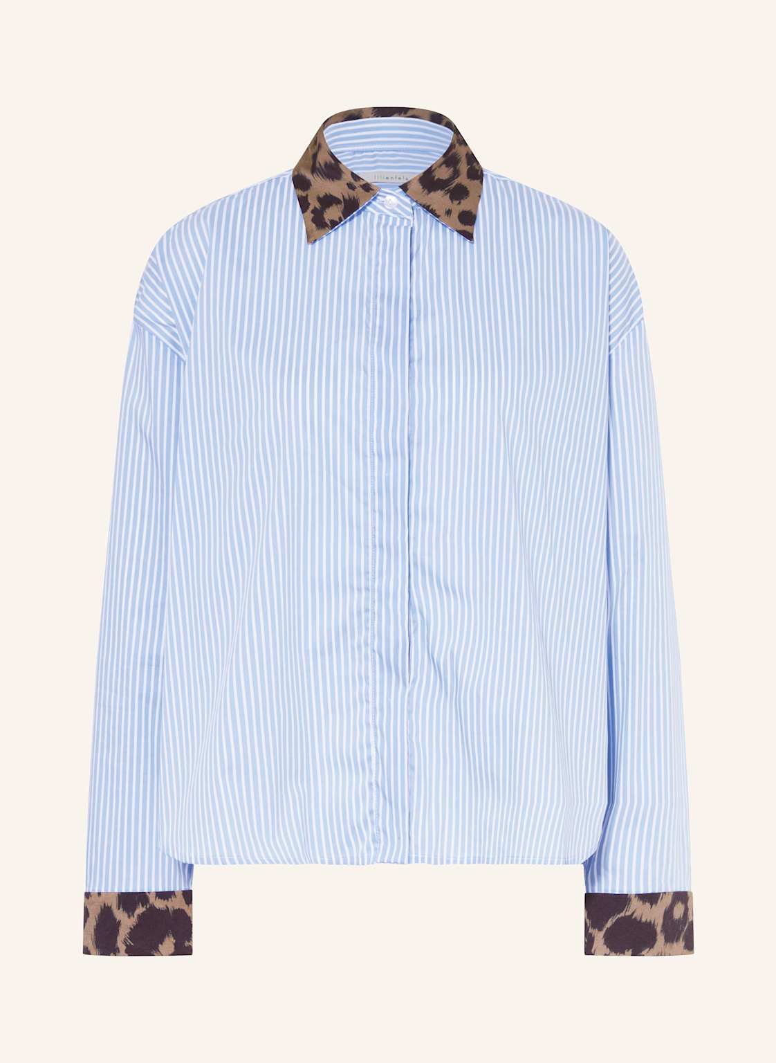 Lilienfels Hemdbluse blau von lilienfels