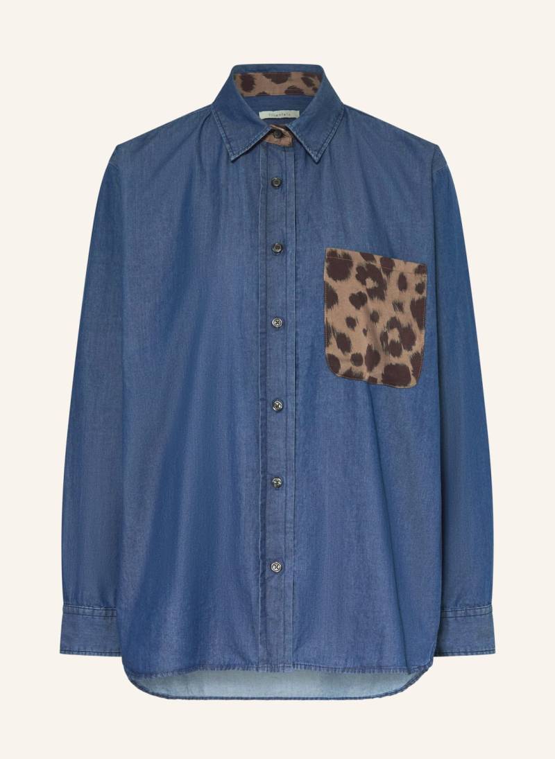 Lilienfels Jeansbluse blau von lilienfels