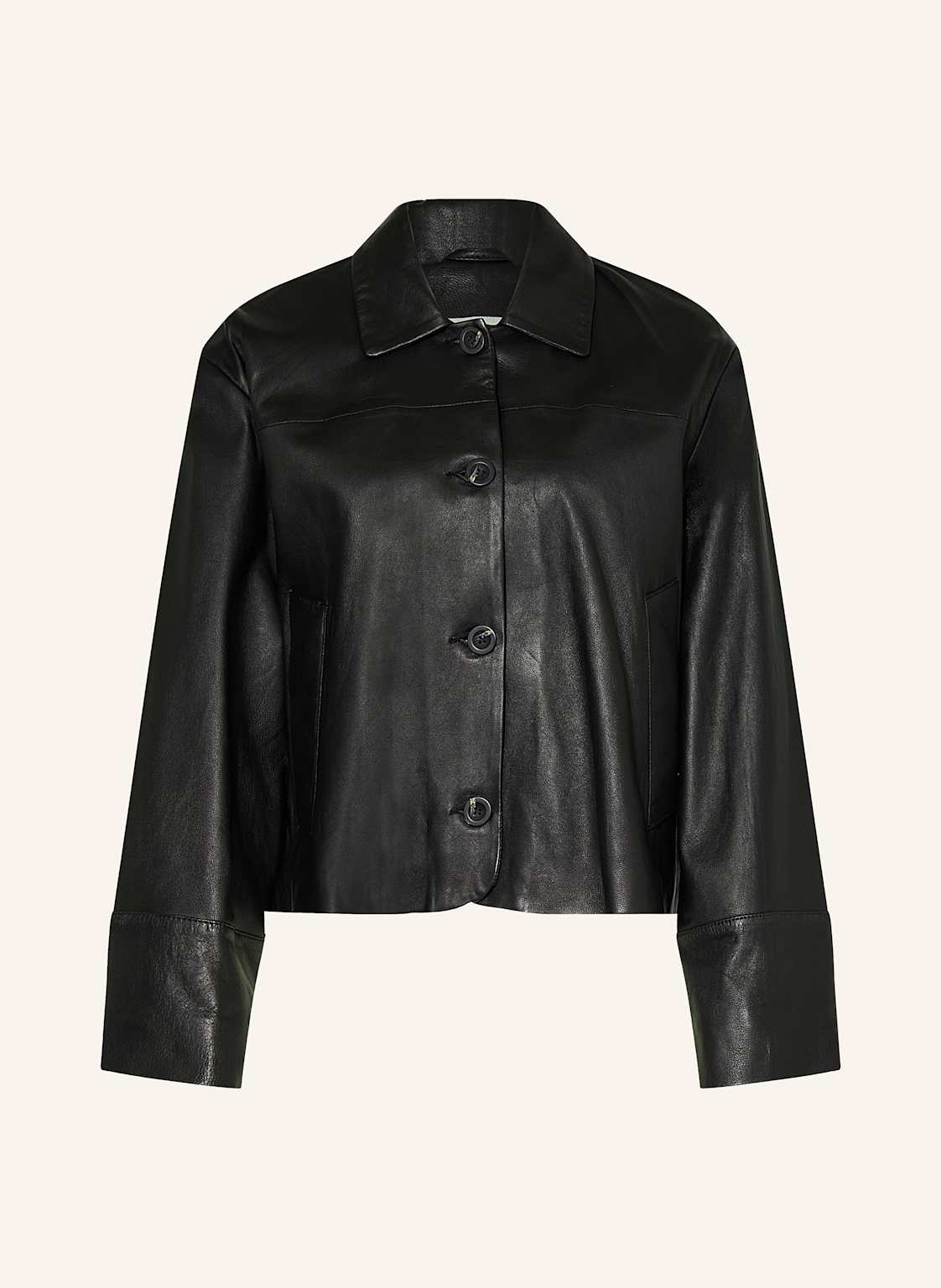 Lilienfels Leder-Overjacket schwarz Lilienfels Leder-Overjacket schwarz von lilienfels