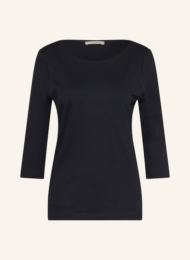 Lilienfels Longsleeve Mit 3/4-Arm schwarz von lilienfels