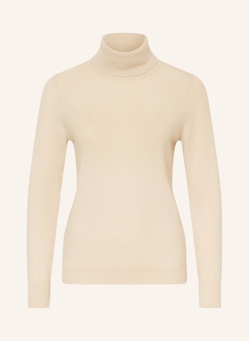 Lilienfels Rollkragenpullover Aus Cashmere weiss von lilienfels