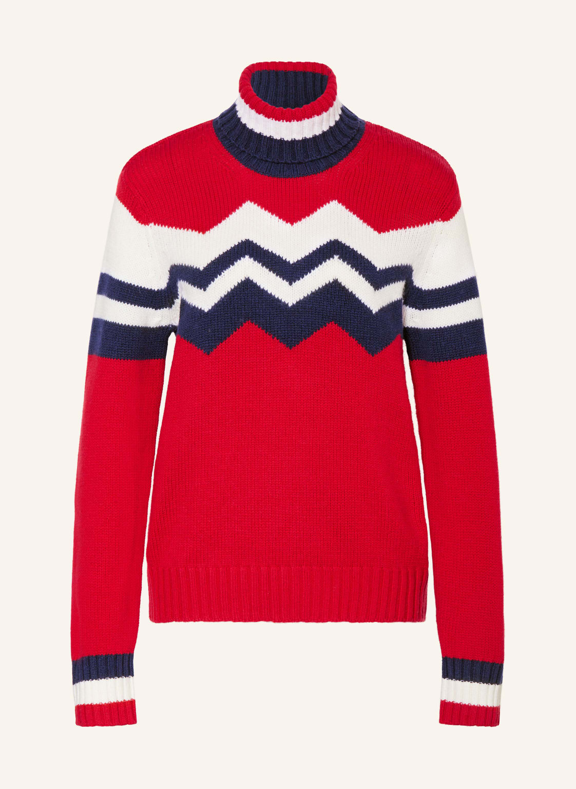 Lilienfels Rollkragenpullover Aus Merinowolle rot von lilienfels