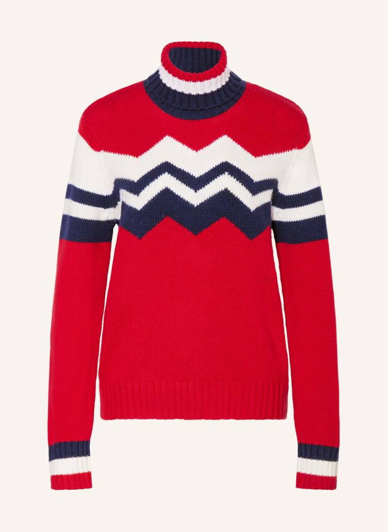 Lilienfels Rollkragenpullover Aus Merinowolle rot von lilienfels