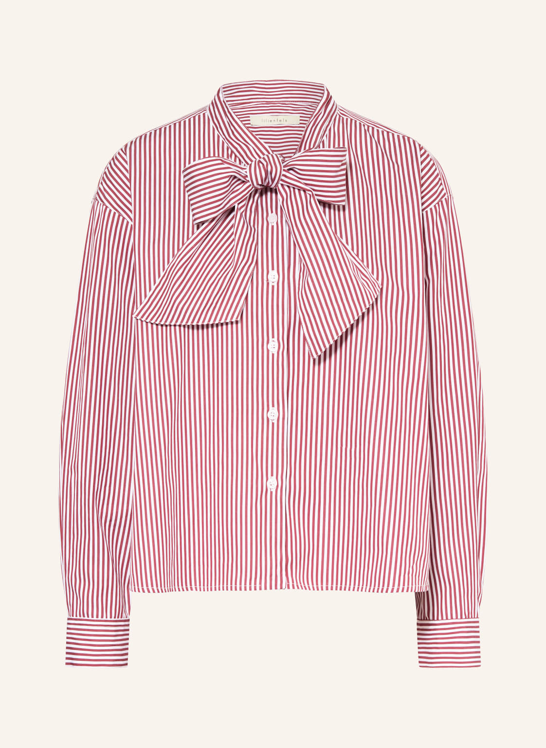 Lilienfels Schluppenbluse rot von lilienfels