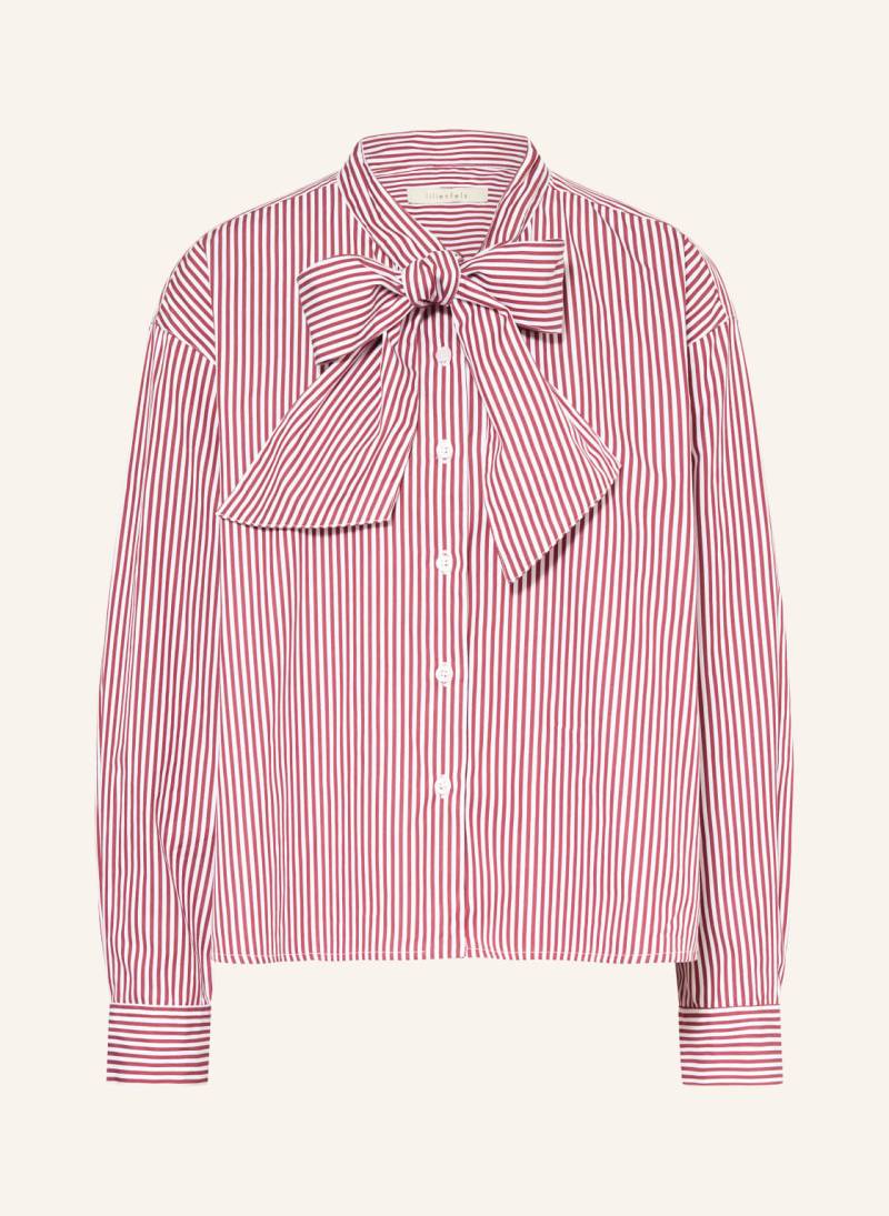 Lilienfels Schluppenbluse rot von lilienfels