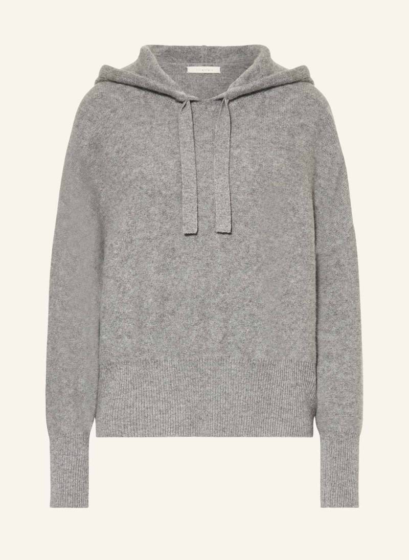 Lilienfels Strick-Hoodie Aus Cashmere grau von lilienfels