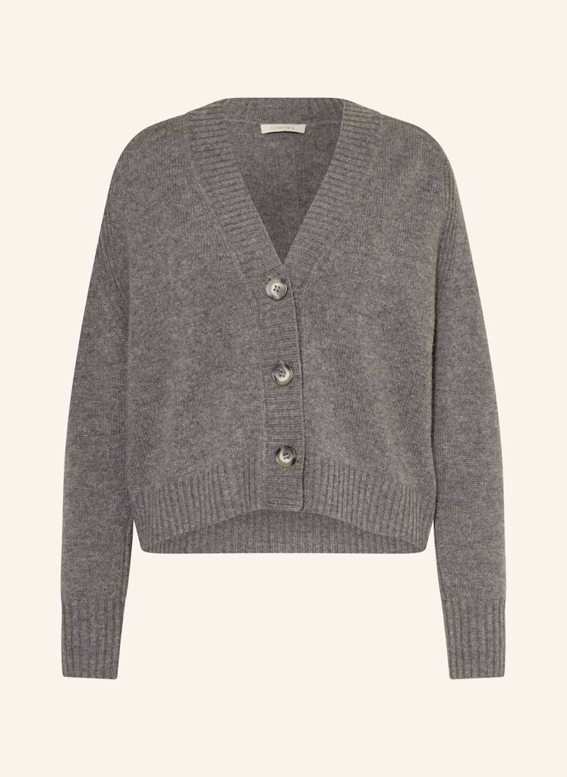 Lilienfels Strickjacke Aus Cashmere grau von lilienfels