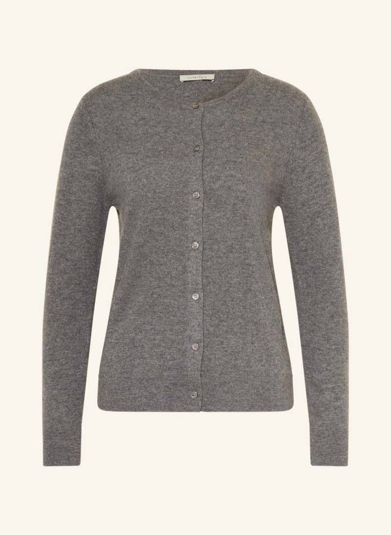 Lilienfels Strickjacke Aus Cashmere grau von lilienfels