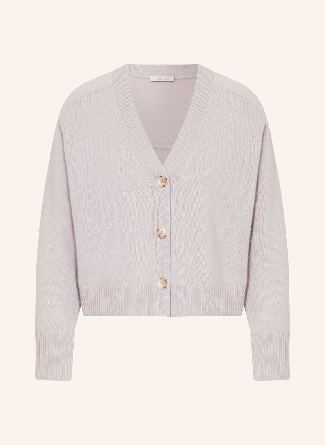 Lilienfels Strickjacke Aus Cashmere grau von lilienfels