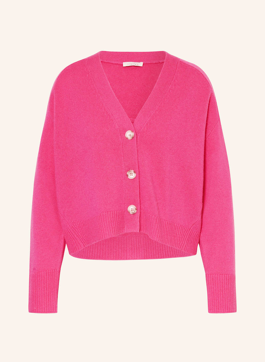 Lilienfels Strickjacke Aus Cashmere pink von lilienfels