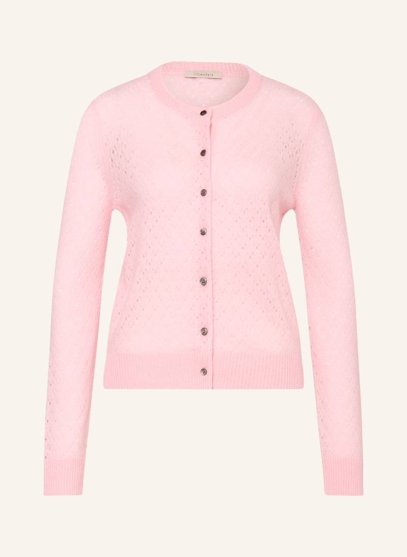 Lilienfels Strickjacke Aus Cashmere rosa von lilienfels