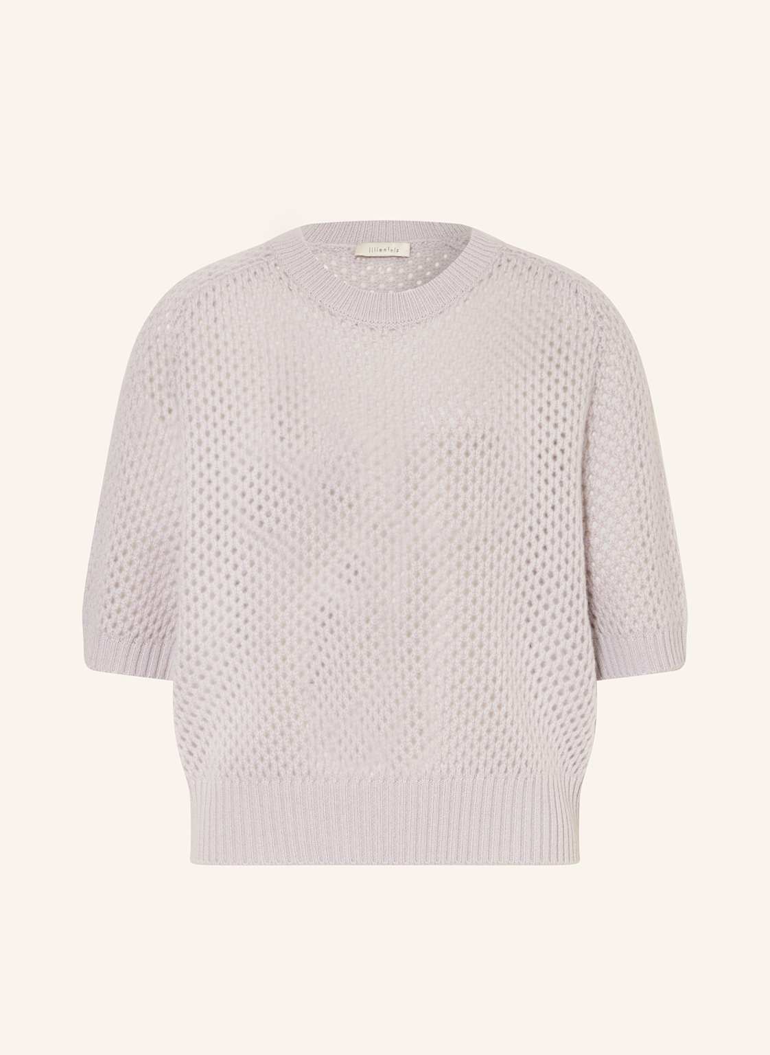 Lilienfels Strickshirt Mit Cashmere grau von lilienfels