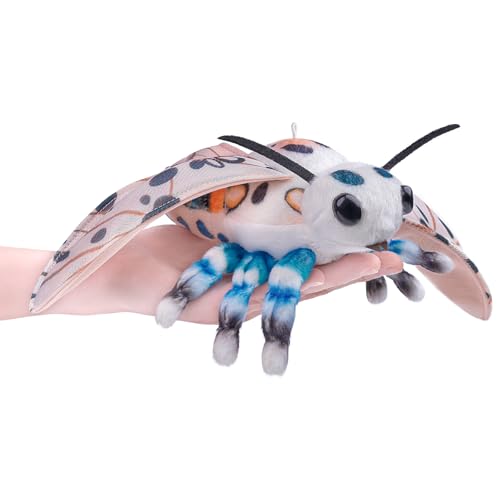 lilizzhoumax Leopard-Motte Schlüsselanhänger Spielzeug Plüschtier Tasche Anhänger Plüsch schönes Tier niedliche und weiche Kreatives personalisiertes Geschenk für Kinder Jungen Mädchen 7” Weiß lilizzhoumax Leopard-Motte Schlüsselanhänger Spielzeug Plüschtier Tasche Anhänger Plüsch schönes Tier niedliche und weiche Kreatives personalisiertes Geschenk für Kinder Jungen Mädchen 7” Weiß von lilizzhoumax