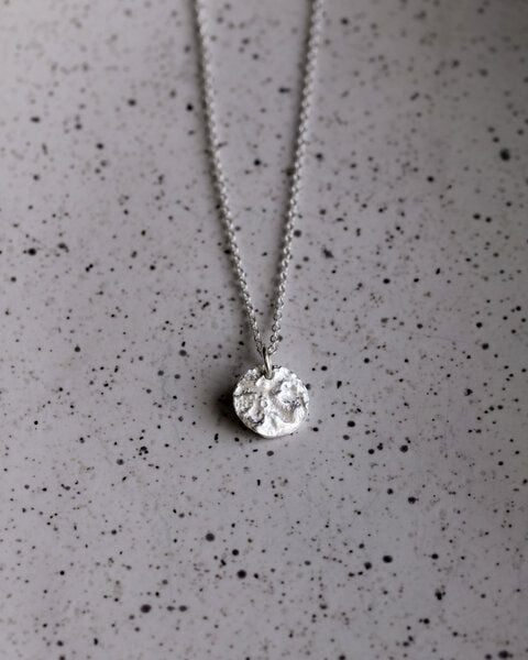 lille mus Kette 'Mond' 925 Silber / vergoldet von lille mus