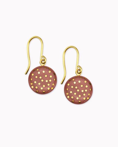 lille mus Porzellan-Ohrhänger KONFETTI Porzellanschmuck von lille mus