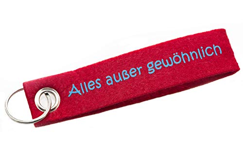 Alles außer gewöhnlich – Schlüsselband, Schlüsselanhänger in Blau/Rot für Wohnungsschlüssel, Arbeit, Auto und vieles mehr! Perfekt für Büroschlüssel, Arbeitsschlüssel oder ihren Fahrzeugschlüssel! von lillybox