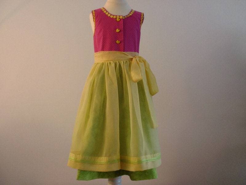 Kinder-Dirndl-Kleid Gr.104/Nr.22 von lillysell4