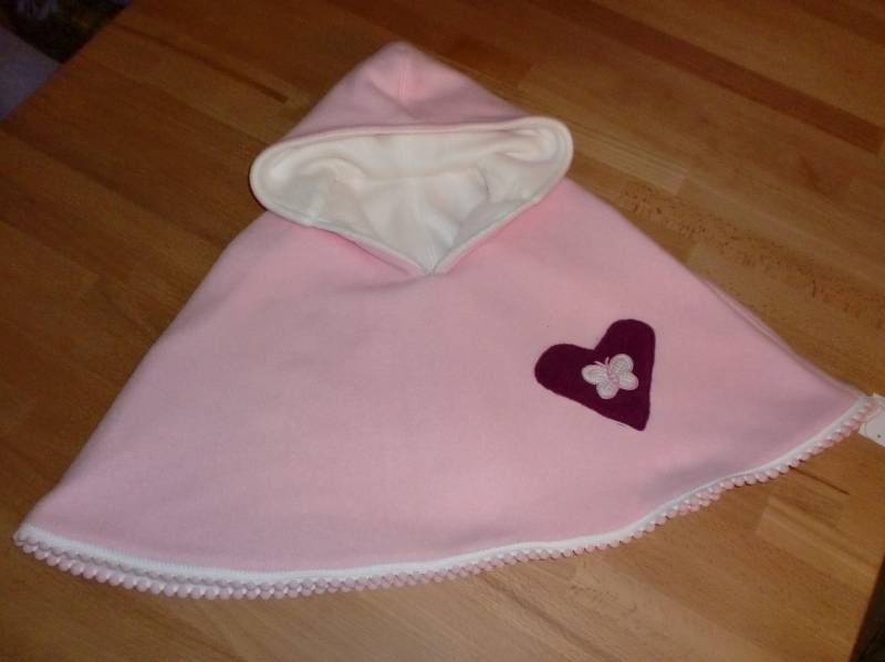 Kinder-Poncho 86/92, Nr.40 von lillysell4