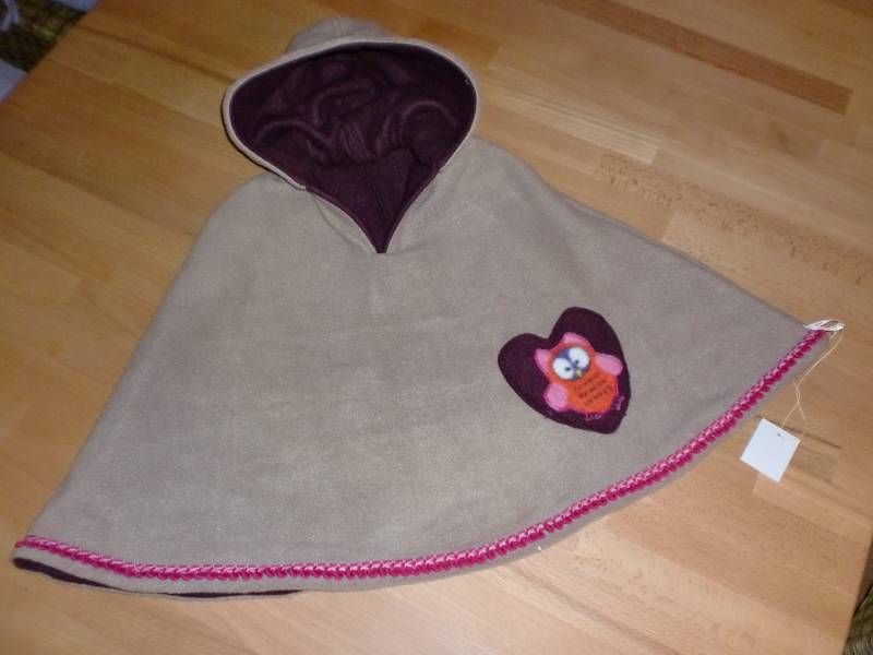 Kinder-Poncho 86/92, Nr.41 von lillysell4