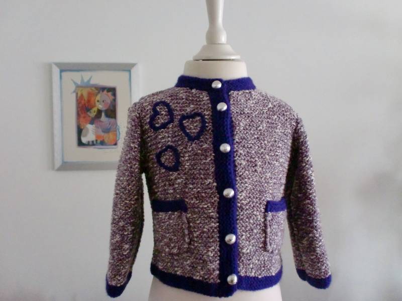 Mädchen-Trachtenjacke - Gr.98/104, Nr.65 von lillysell4